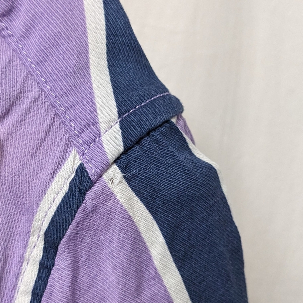 George Striped Button Up Tee - Picture 7 of 7